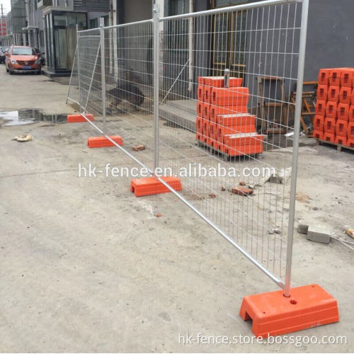 Haotian Australia standard welded 42 microns zinc temporary fence factory